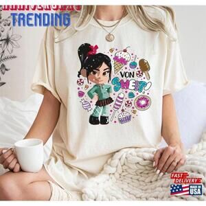 Princess Vanellope Von Sweet C2271 Magic Kingdom Holiday Trip Unisex Tshirt